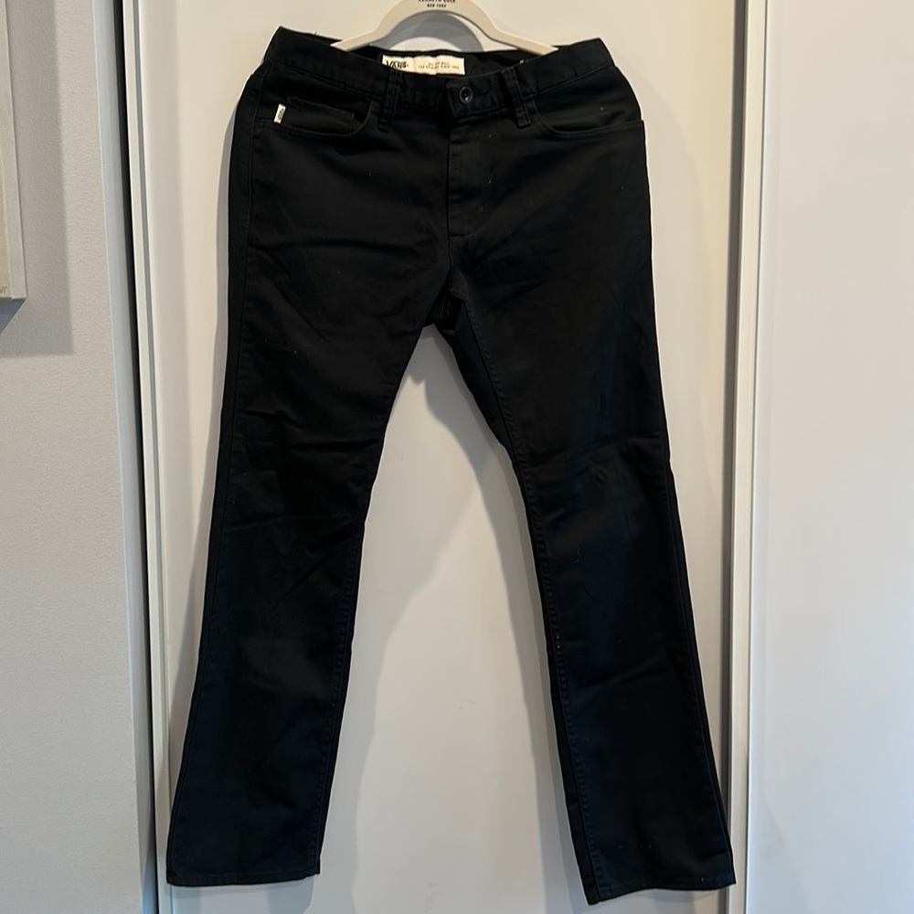 Vans black pants size 30 men